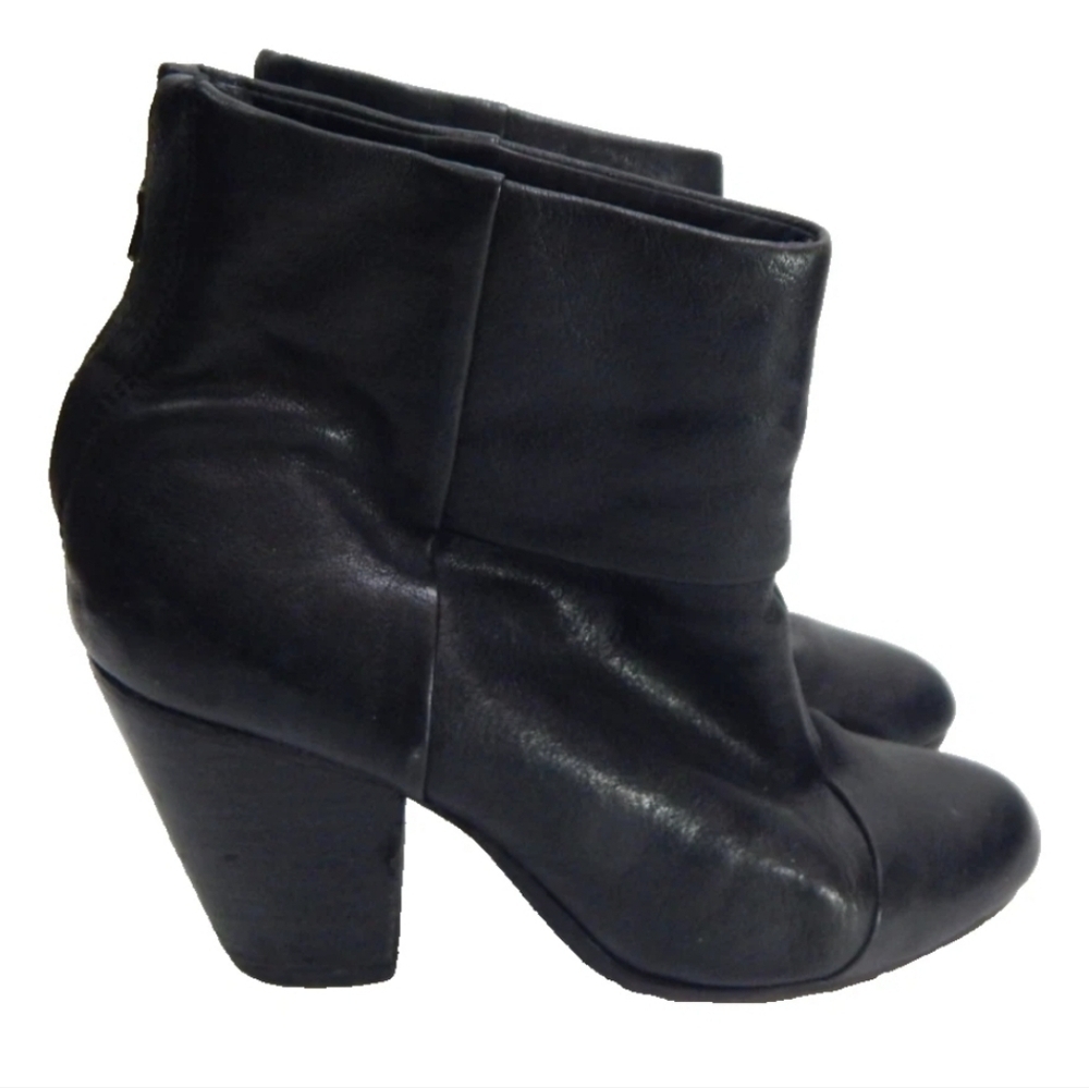 Rag & Bone Newbury Stacked Heel Ankle Booties